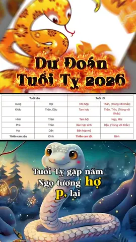 Dự Đoán Tuổi Tỵ 2026 #12congiap #menhlymocan #phongthuy #vatphamphongthuy #tuoity🐍 