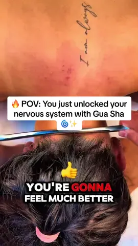 🔥 POV: You just unlocked your nervous system with Gua Sha 🌀✨ Description: “They call me the biggest advocate for Gua Sha — and here’s why 👇 Most people think Gua Sha is just about scraping muscles… but the truth goes way deeper. Every stroke stimulates your nervous system, melting stress, calming anxiety, and balancing your entire body ⚡️💆‍♂️. Your skin → fascia → meridians → nervous system = instant reset. 🌀 Once you feel the calm and clarity, you’ll understand why I live and breathe Gua Sha. 🔥” #BiggestAdvocateForGuaSha #NervousSystemReset #CalmYourSystem #GuaShaMagic