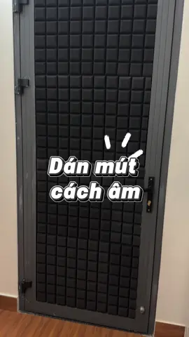 Giảm được kha khá tiếng ồn nha mọi người, chi phí khá rẻ #decor #noithatdep #tieuam #cacham #phongtro 