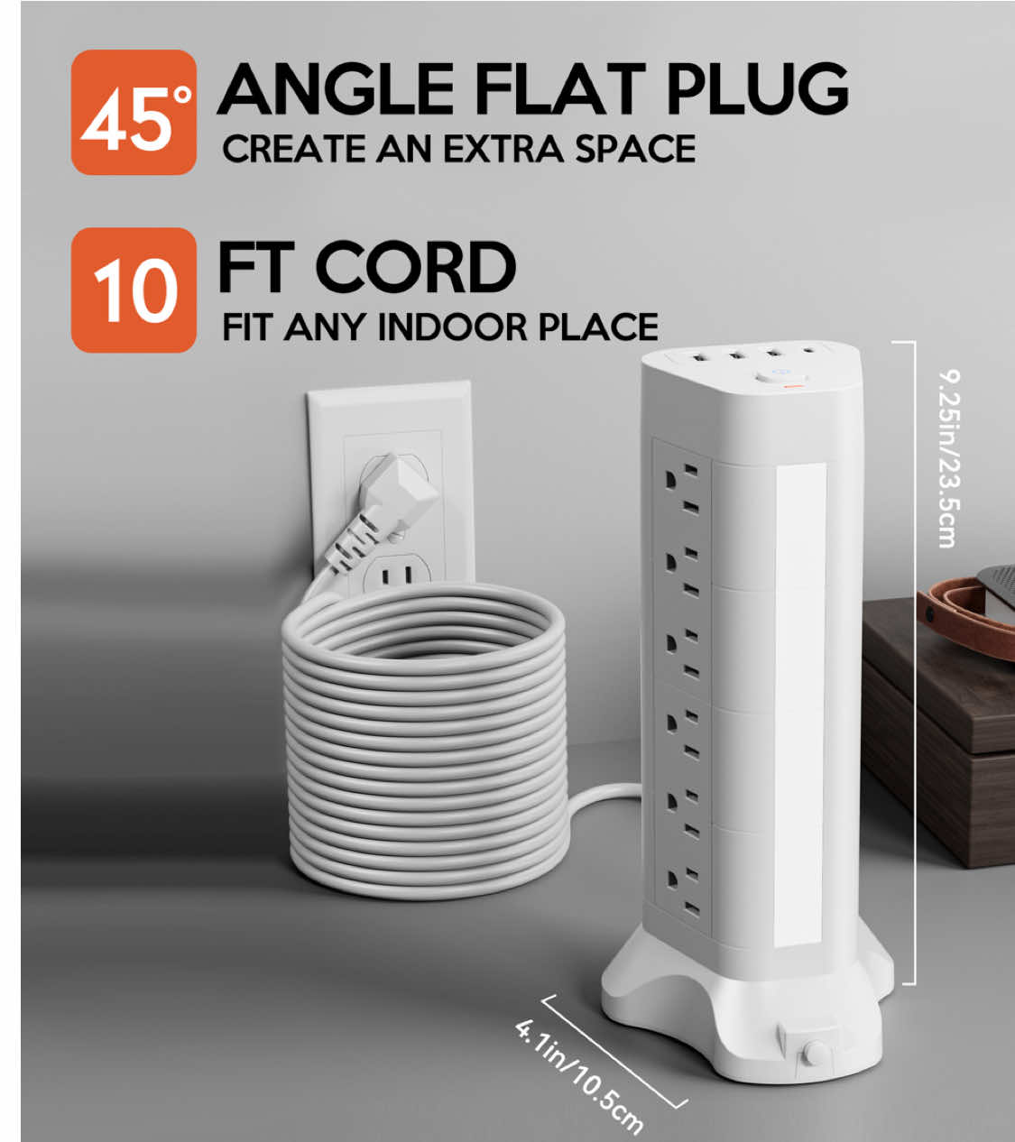 Free shipping + flash sale now. Don’t miss out, order to enjoy the deal! #tiktokflashsale  #OutletGoals  #powerstrip #outlet extension  #surge protector outlet