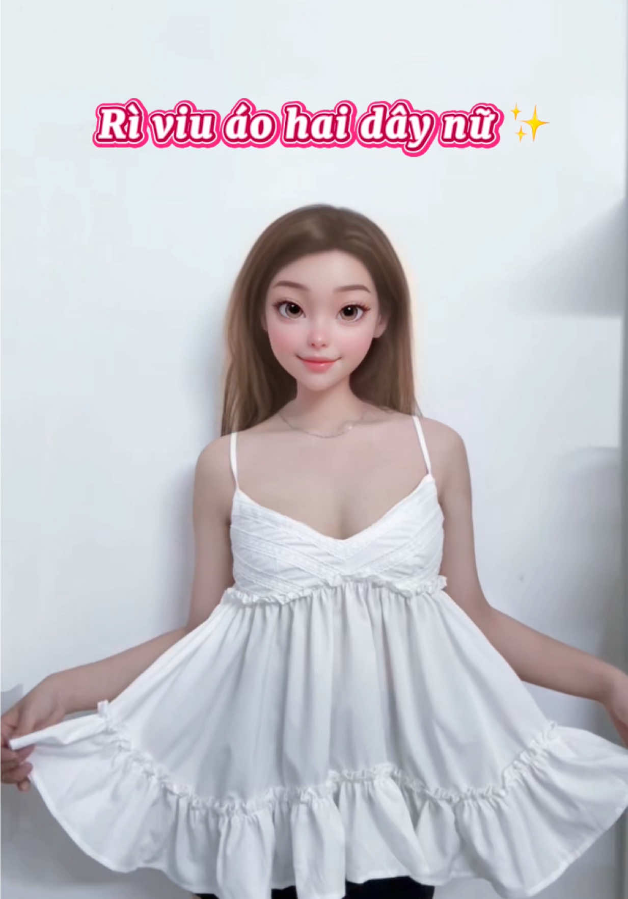 Áo hai dây xinh xắn cho mấy bồ ✨  #outfit #xuhuong #review #viral #phoidoxinh 