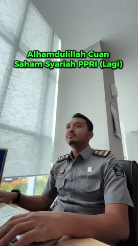 Alhamdulillah Cuan Lagi di Saham Syariah PPRI #saham 