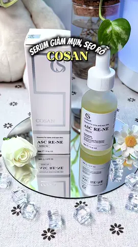 Serum hỗ trợ giảm mụn, sẹo rỗ #cosan #serummun #thammun #seoro #trimun 