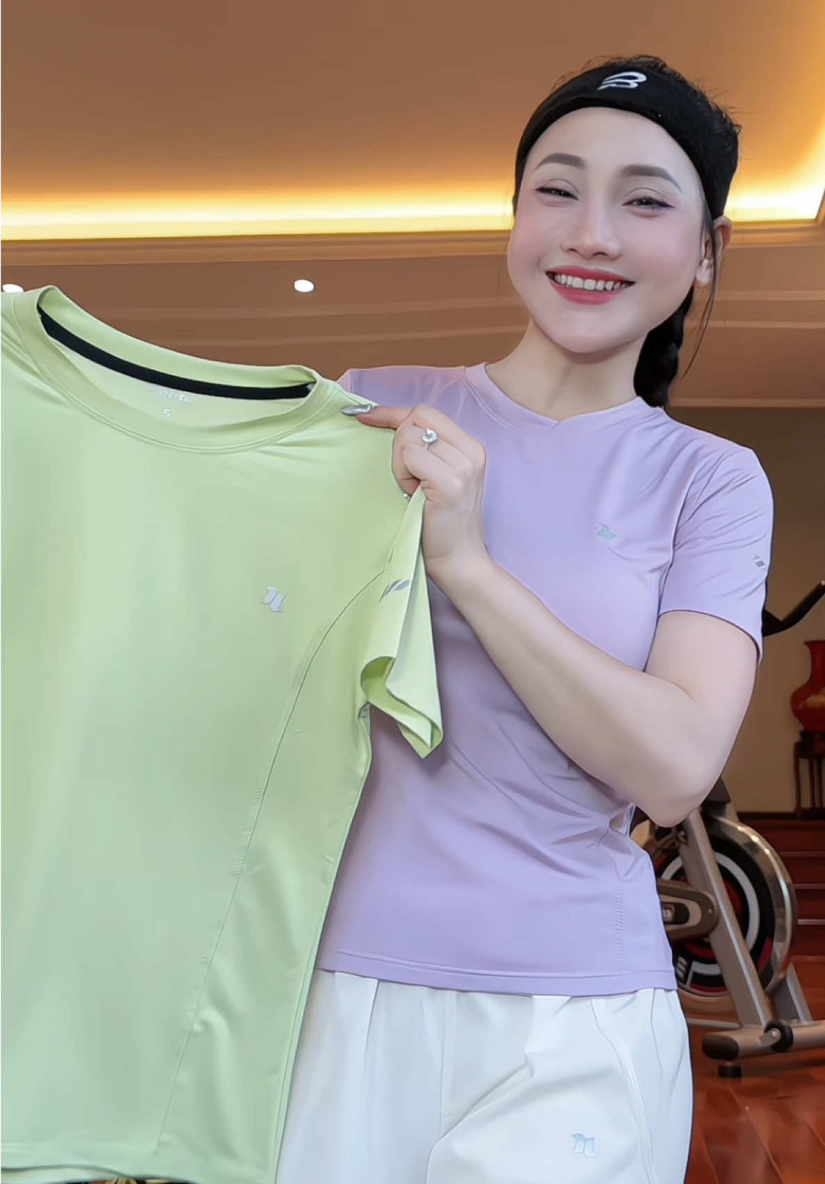 Áo thun thể thao nhà #reeta phải gọi là mát luôn #thethao #xuhuong #dotap #aothun 