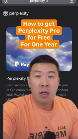 Perplexity Pro is now available for free for one year through PayPal. After the year, you will be automatically subscribed to Perplexity Pro which currently costs $20 a month or $200 a year. You can access the offer through the Perplexity website or via PayPal's app under offers. It's completely free, no strings attached, and gets you access to Gemini, Claude, and GPT 4.5 as part of Perplexity Pro. Just set a reminder to check back in a year before they start charging you.