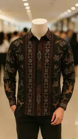 atasan pria BATIK NAWILIS Kemeja Katun Pria