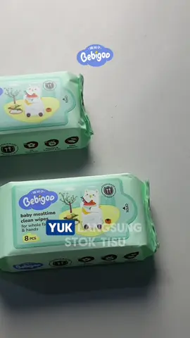 Barang kecil yang super bermanfaat! Tisu basah Bebigoo❤️ No alcohol No Paraben No Pewangi Aman untuk temani si kecil saat makan karena sudah foodgrade🥰 #fyp #tisubasah #tisubasahkecil #tisubasahviral #tisubasahanak 