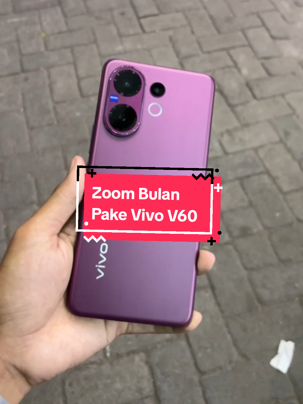 Cobain zoom bulan pakai Vivo V60 Nihh #vivo #vivov60 #v60 #vivoindonesia #zoom 
