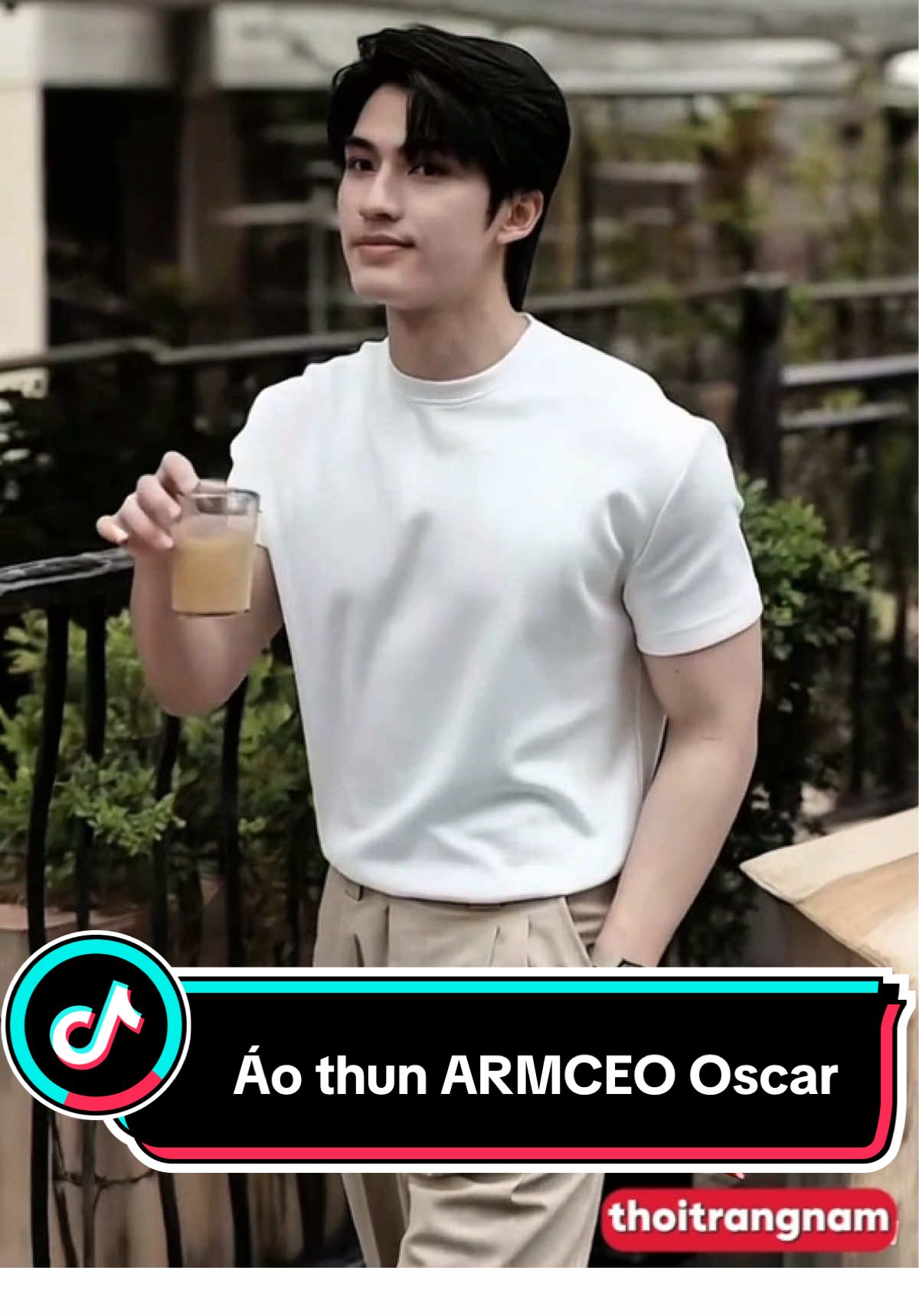 Áo thun ARMCEO Oscar 2025 chống nhăn, tôn dáng công nghệ mới, siêu mềm mịn đứng form#xh #thoitrangnam #aothun #xuhuong 