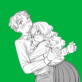 mie-san green screen hugging:) #animegfx #fyp #100k #music #greenscreen 