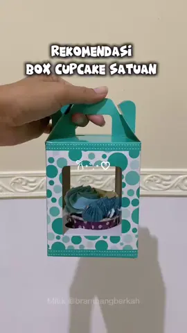 kotak cupcake satuan  rekomendasi untuk acara ulangtahun, hajatan dll  #boxcupcakes #cupcake #ulangtahun #souvenir #fyp 