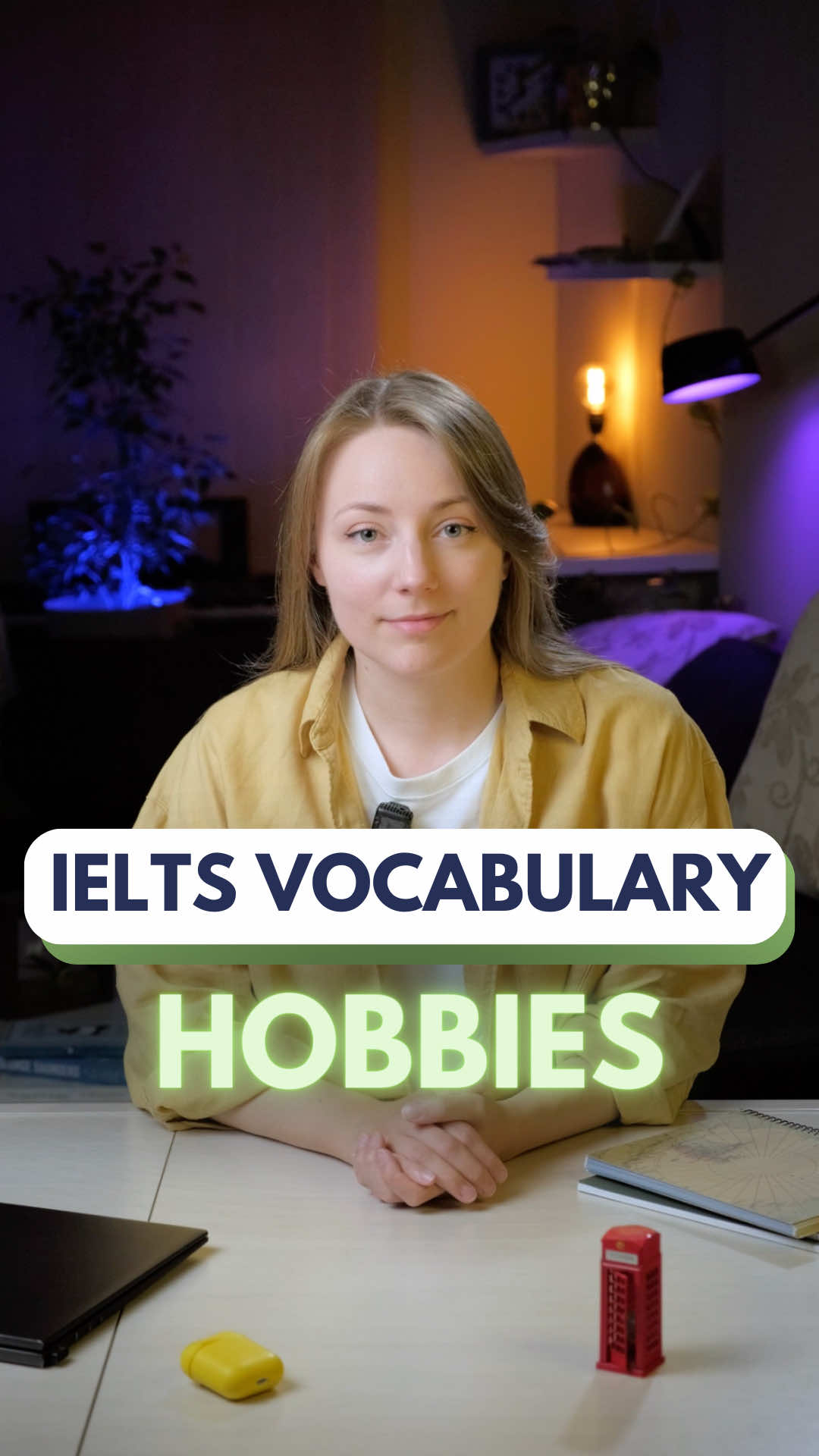 👇 Expressions featured in the video: Take up – to start a new hobby or activity 🎨 I took up painting a few years ago.  Get into – to become interested in something 📷 Lately, I’ve really gotten into photography. Give up – to stop doing something  🧘‍♀️ I gave up yoga when my schedule got too busy. #ielts #ieltsspeaking #ieltsvocabulary 
