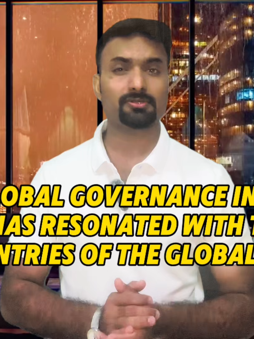 China’s Global Governance Initiative, unveiled at the SCO Summit in Tianjin, calls for multilateralism, cooperation, and shared development. It aims to offer an alternative vision for global partnerships, drawing interest from many Global South countries. #GlobalGovernance #SCO #Multilateralism #Cooperation #SharedDevelopment #GlobalSouth #China