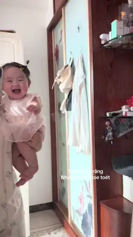 Tuy không răng Nhưng đc cái toe toét #lovelybaby #emgau🐻 #pov 