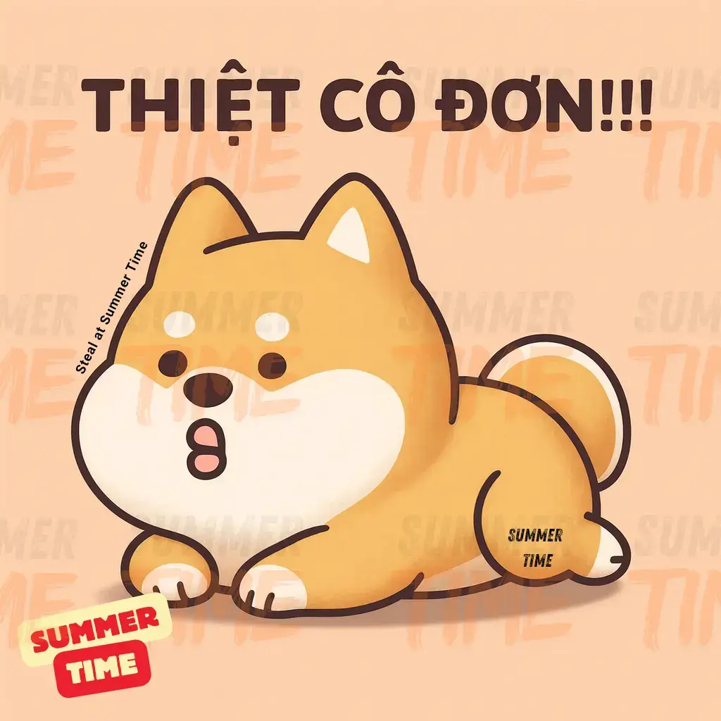 Phiên bản này vô cùng cute nha mấy bro 😎😎😎 #dog #sticker #cute #chat #shiba 