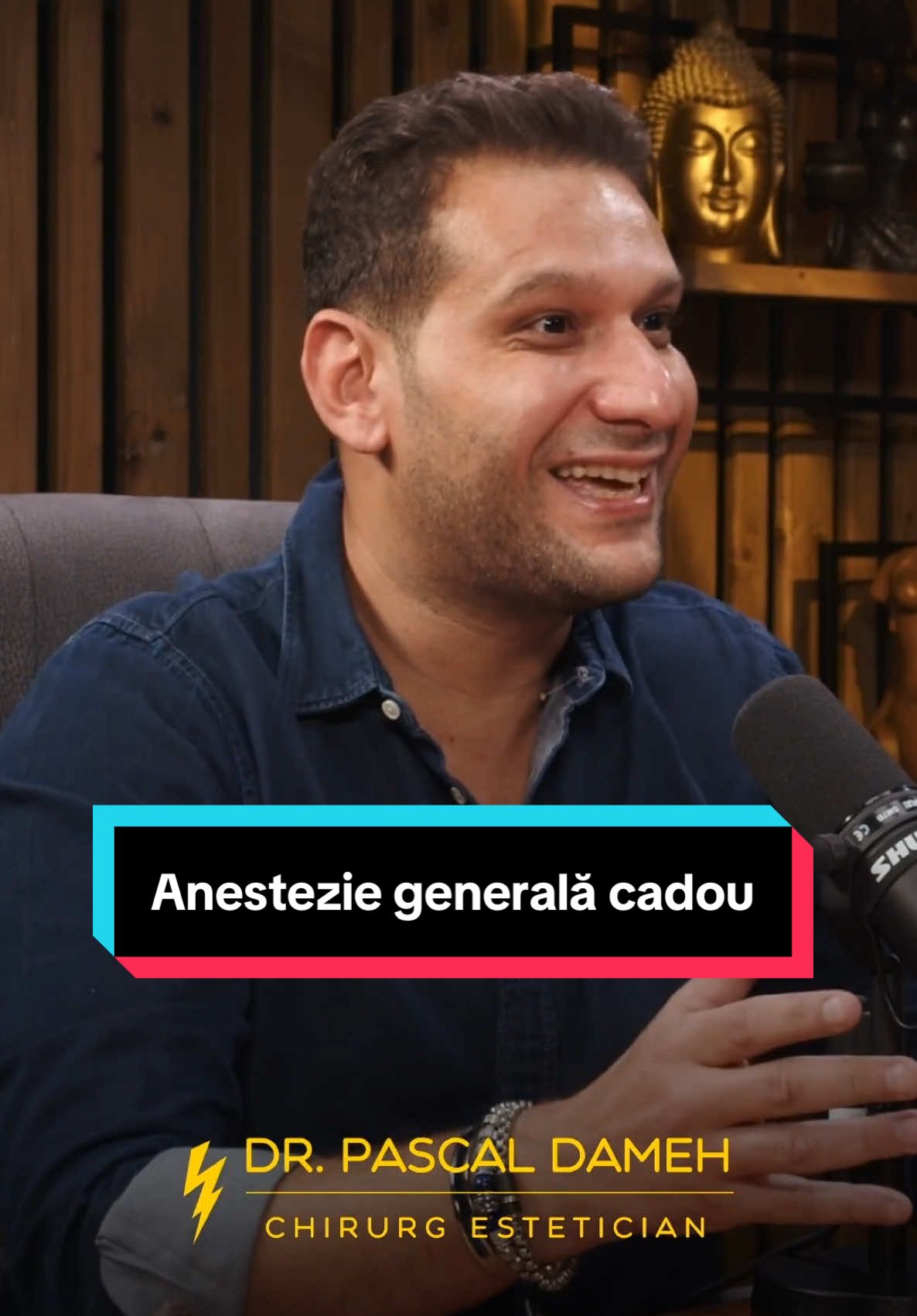 Anestezie generală cadou? Urmărește noul episod de podcast! 💬Dă-i tag în comentarii prietenei care ar vrea asemenea cadou! #drdameh #doctor #clinică #implanturi #dameh 