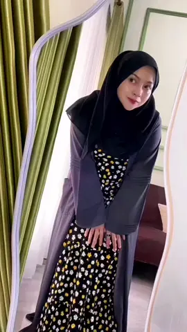 cobain deh 😍 #dresspantai #ootdhijab #fypシ゚ #mixandmatch 