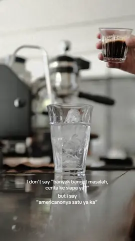 Americano itu Air putih + Coffee, kalau sampai kamu rasain americano rasa air putih artinya kamu harus ke psikologi 😊 #fyp #baristalife #baristadaily 