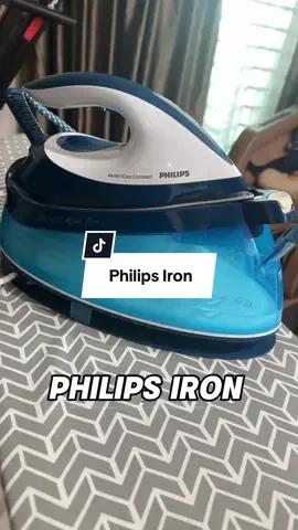 Philips PerfectCare 7000 Series Steam Iron ✅Max 6.5 bar pump pressure ✅1.5L water tank ✅Up to 400g steam boost ✅No temperature setting  ✅Safe on all ironable clothes v Ultra-powerful Steam ✅Impressive continuous steam output of up 120g/ min ✅Unleash the Power of Steam 400g/min #philips #philipsiron #philipsironsteam #steamiron #ironbaju