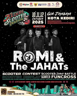 Yok Datang Ramaikan Kediri Scooter Festival #8 Kawann... #romiandthejahats #vespaindonesia #vespanusantara #Rojali