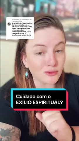 Respondendo a @carlomartins78 🧠 Terra em fase de expiação para regeneração: a trabsmigracao / exílio de espíritos       