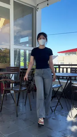 Quần jean suông nấm xinh #viral #thoitrang #quanjean #xuhuong #quanao 