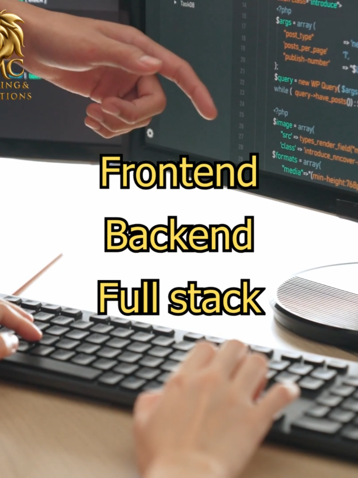 Front-end, Back-end, Full-stack #developer #programmer #myanmartiktok🇲🇲🇲🇲 #foryou #mctrainingcenter #foryoupage #fyp #fypシ゚