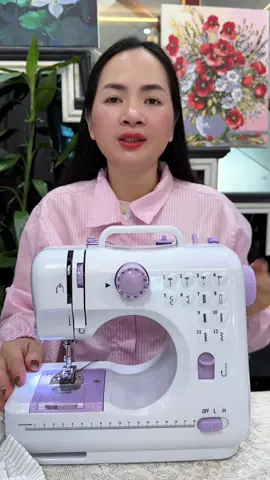 Máy May Gia Đình Mini 505L Có đèn led với 12 chế độ may #ngagiadung20 #maymaymini #maymaygiadinh #maymayminigiadinh #maymay 