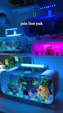 #aquariummini #spongebob #aquarium #aesthetic 