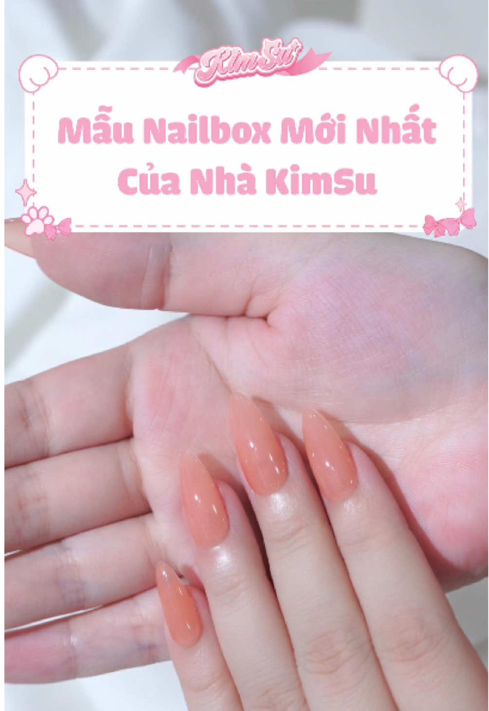 Màu này siu siu tôn da nha các nàng 😘 đi đâu cũng hợp săn e nó ở dưới nhaaa #kimsunailbox #nailthietke #tiemnailnhakim #xuhuong #nailsbox 