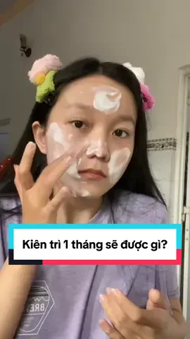 Kiên trì đắp nma 1 tuần đắp 2-3 lần là ok rồi nha , không cần mỗi ngày đâu #100ngaythaydoibanthan #viral #mytien 