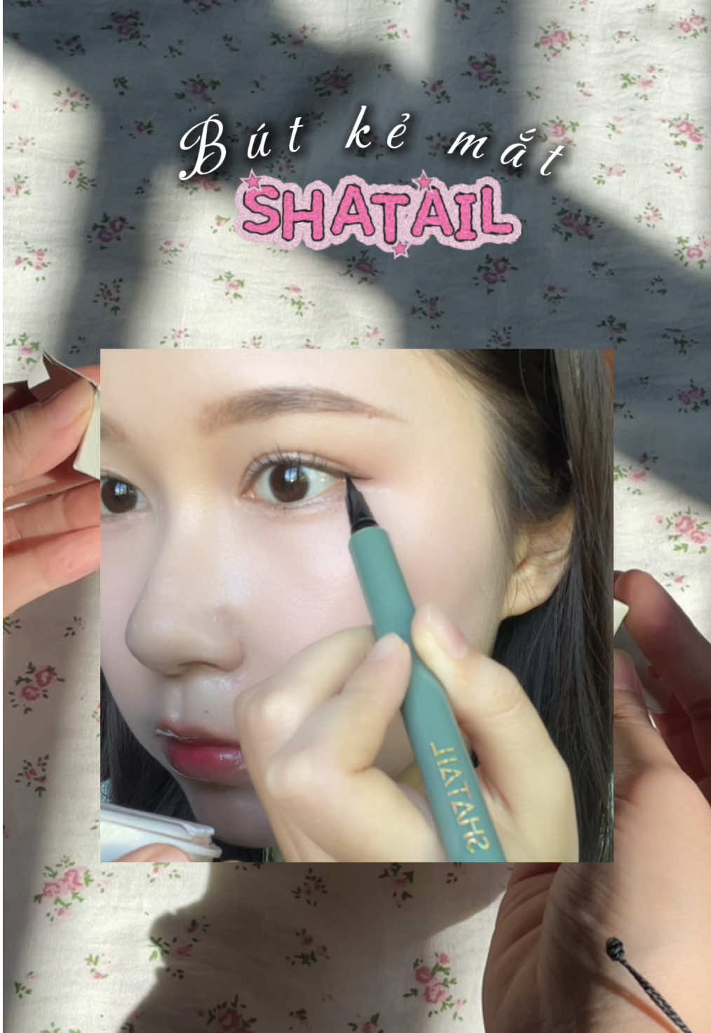 Bút kẻ siêu mảnh mà mực đều lắm á 💅@shatail_vn #shatail #shailvn #shataileyeliner #goclamdep 