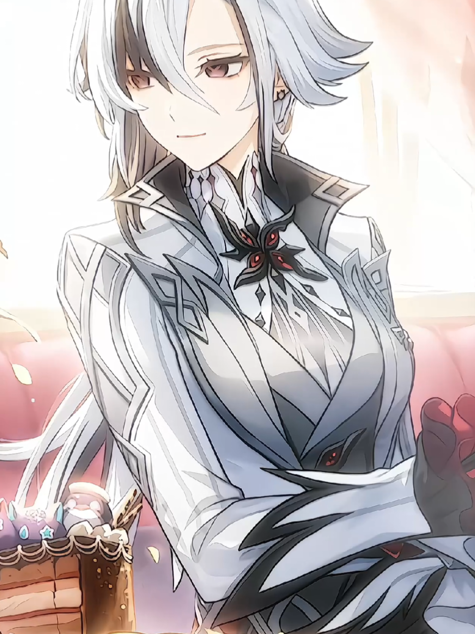 #fishh𖤐 : t la bo cua chung m.  [ ib: ylil9ei ] #wing_grpᥫ᭡ #alecchino #GenshinImpact #viral 