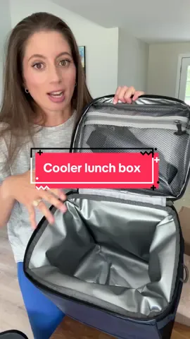 My husband needed a new lunch box for work and even though this one is a bit bigger than I thought it would be, I think it will work well. It’s very well insulated so it should keep everything cold. It’s large enough to fit 12 cans/bottles so it should fit his lunch, snacks and drinks for the day #coolers 