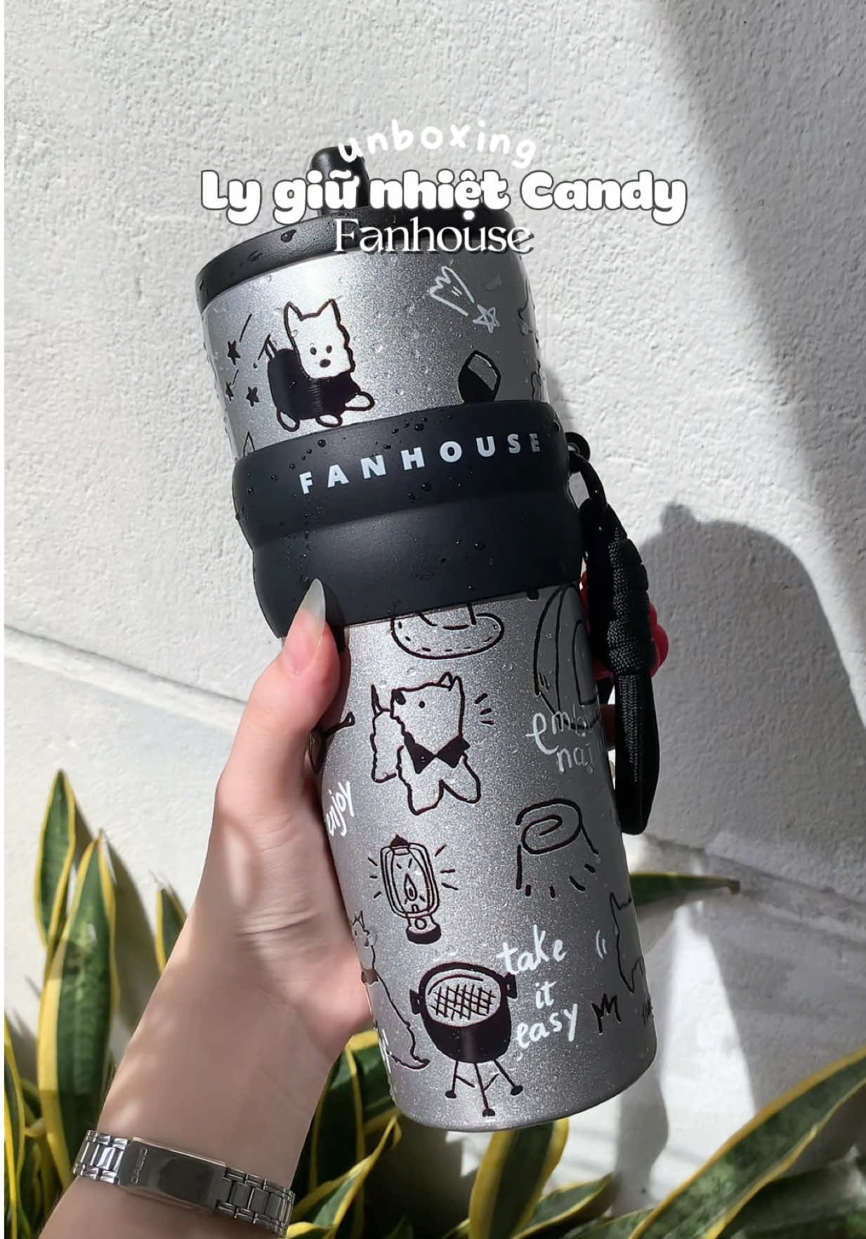 Ly giữ nhiệt Fanhouse ✨ #fanhouse #fanhousevn #lygiunhiet #lygiunhietkhacten #Unboxing 