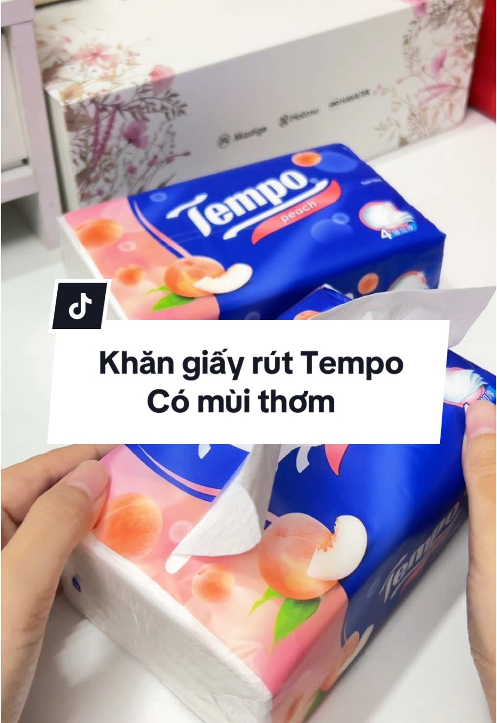 Khăn giấy Tempo được kiểm nghiệm da liễu an toàn nha✨#CapCut #khangiaytempo #khangiayrutcaocap #khangiay #tienichsuckhoe 