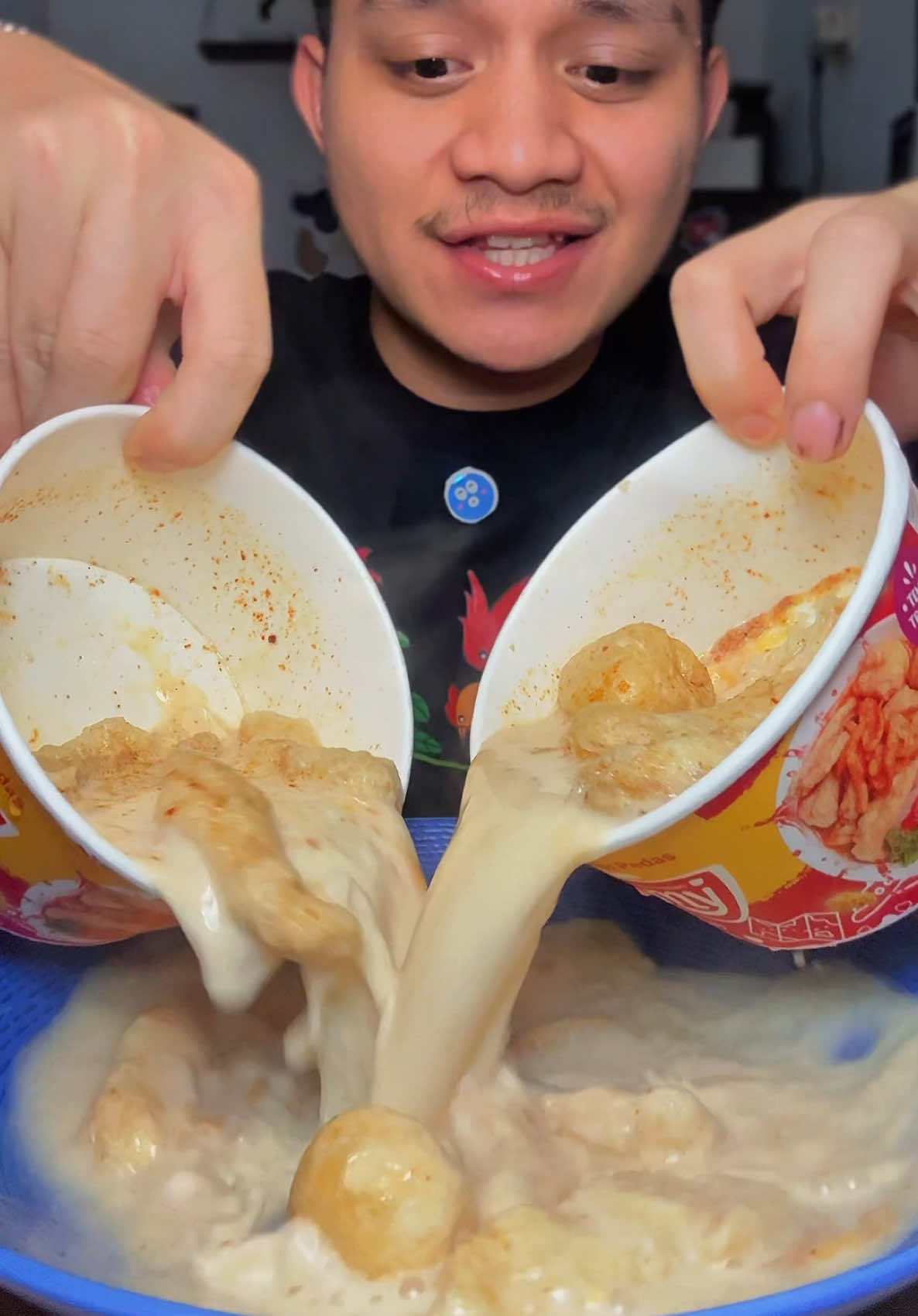 sumpah ini bisa jadi alternati kalau kalian gak suka makan cireng kuah keju. plis cobain yang ciomy kuah keju ini!! ENAKNYA KEBANGETAN 🥺🫶🏻 #mukbang #ciomy #ciomycheese #cuanki #cuankiinstan 