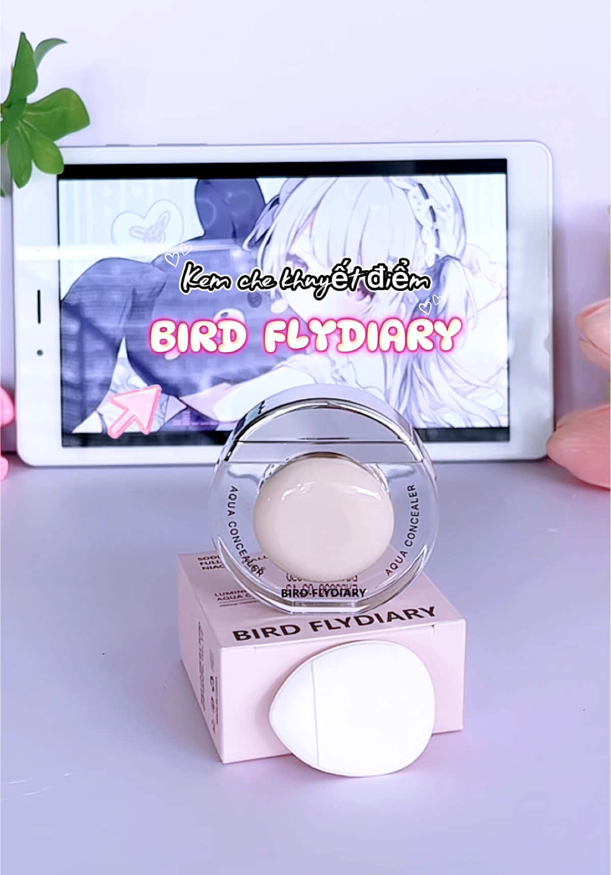 Kem che khuyết điểm thiết kế độc đáo của nhà BIRD FLYDIARY mang đến cho bạn một làn da mịn mướt như cà filter ✨#birdflydiary #chekhuyetdiem #makeup #BFD #xuhuong  @𐙚 K.E.M review 𐙚  @𐙚 K.E.M review 𐙚 