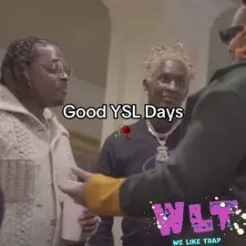 You won't understand what's going on here if you don’t speak fluent Slime Language  #youngthug x #gunna chopping it up with the guys back in the good days 💚🥀 #weliketrap #trapmusic #atlanta 