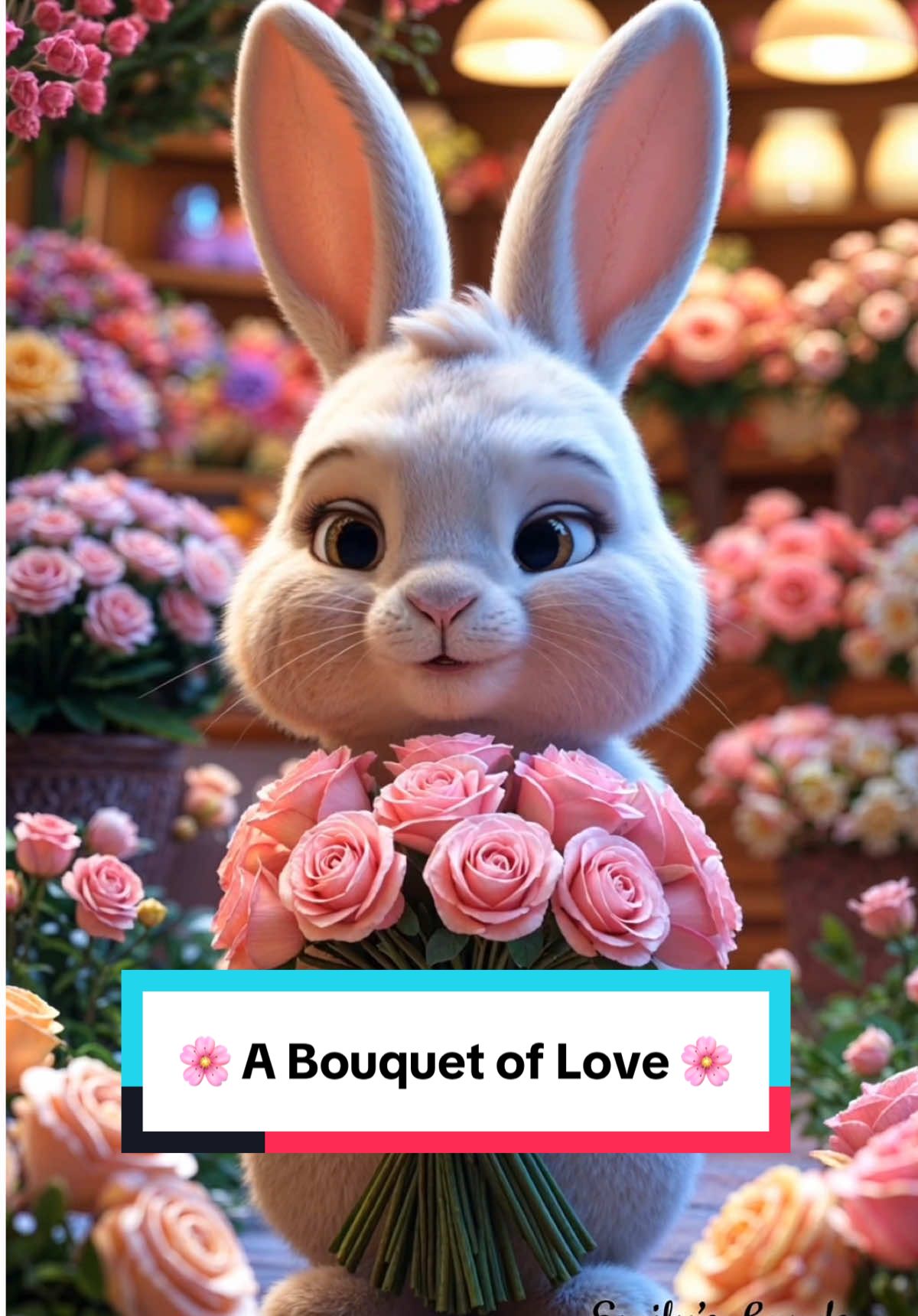 A little bunny with the purest heart brings a bouquet of roses, each petal holding a message of love and joy. 🌹✨ Generated with love via basedlabs.ai 💕 What do you think of this magical moment? 🐇🌸 Would you like to see more bunnies, or maybe other cute animals bringing love in creative ways? 💭 #AIart #cutebunny #rosebouquet #ai #magical 