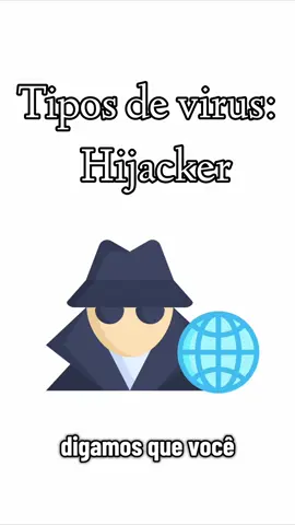 tipos de virus: hijacker  nesse vídeo tecnologia eu falo sobre um tipo de malware!   já pensou você instala algo no seu PC e seu navegador começa a mudar tudo ele começa a ficar muito bugado machucando o seu computador bom esse é o hijacker! . . #tecnologia #virus #software #hardware #computador 