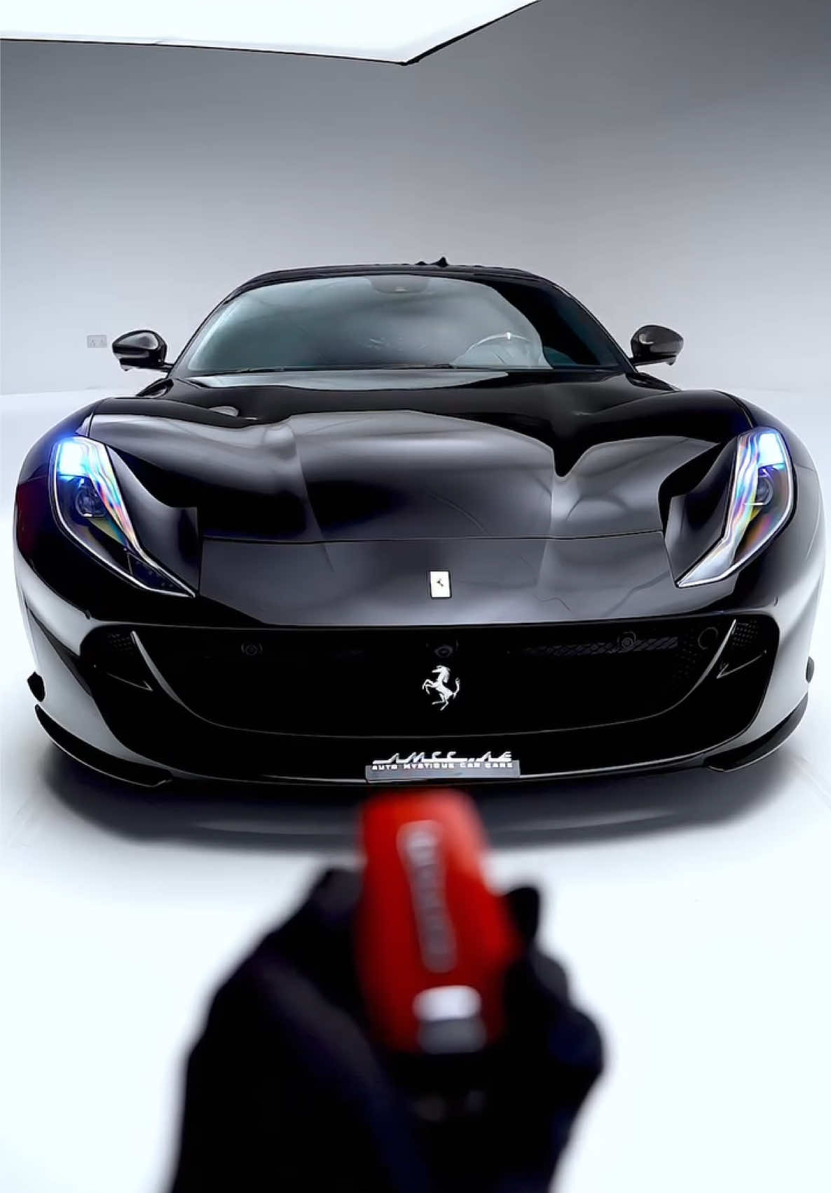 A beautiful creation 🖤 • • • Ferrari 812 GTS (IG 📸 @amcc.ae) #luxury #speed #luxuryspeed #ferrari #812gts 