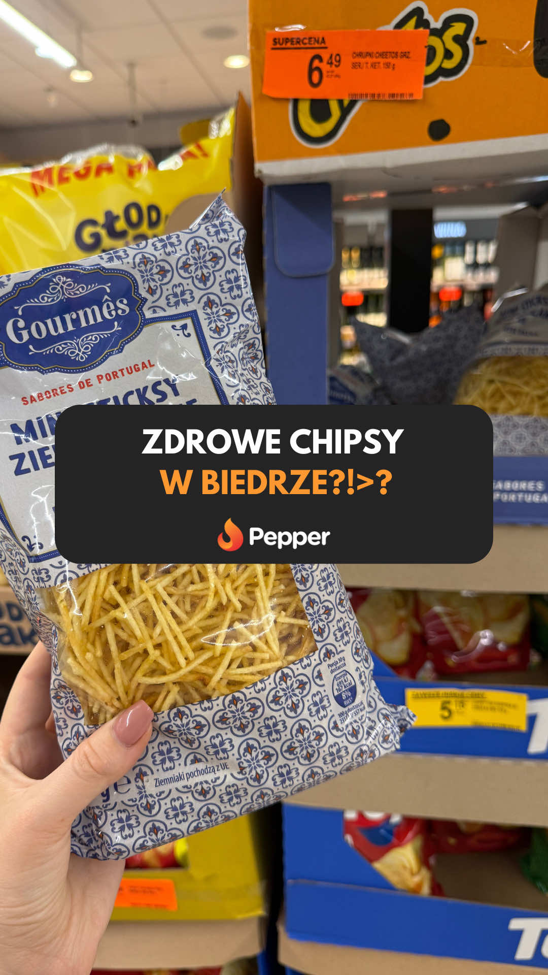 Jakie chipsy sa najlepsze? 🥔 #zakupy #pepper #biedronka #okazje 
