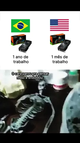 Lamentável a situação do Brasil 😔 . . . #meme #pc #setup #setupgamer 