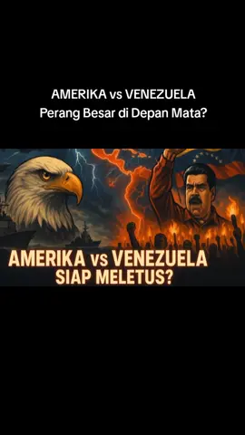 Ketegangan Amerika Serikat dan Venezuela semakin memanas! Sanksi ekonomi, ancaman militer, hingga dukungan Rusia & China membuat konflik ini bisa meledak kapan saja. Apakah ini awal dari perang besar baru? 🤔 #AmerikaVenezuela #KonflikGlobal #Geopolitik #BeritaDunia #VenezuelaCrisis     