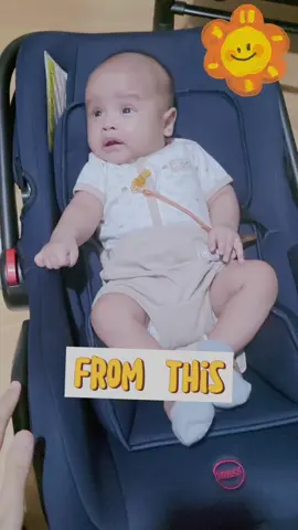 9 bulan banget nih #EbrahimHR kakinya udah tinggi meskipun udah gak cimol lagi tapi tetap cinta ibu dan papa @edraalamsyah 