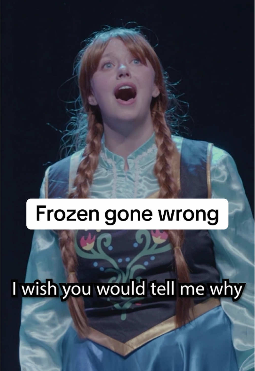 1M subscribers on YT thank you all for watching ❤️ . . . #frozen #parody #funny #imbm #nyc @kellbakes @atmchugh 