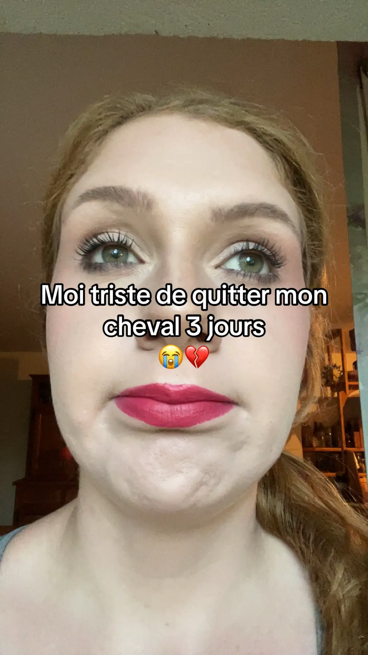 Il est entre de bonne main, je suis plus triste que lui à l’idée de le quitter 😭😂❤️ #cheval #vacance #cavaliere #cavaliereproprietaire 