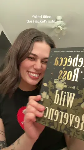 I’m screaming this has to be one of the most iconic finished copies of a book I’ve ever received.  This edition includes a jacketed printed case with custom character art, full-color designed endpapers, black stained edges and foiled cover elements👀  Go get yours while supplies last 💞 #WildReverence, #RebeccaRoss #SMPGPartner  #fantasybooks #fyp @St. Martin’s Press 