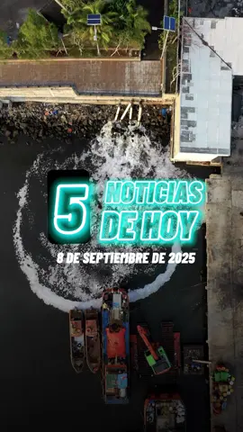 5 NOTICIAS DE HOY 8 DE SEPTIEMBRE DE 2025 | #5noticiasdeldia #5cosasdehoy #5noticiasdehoy 